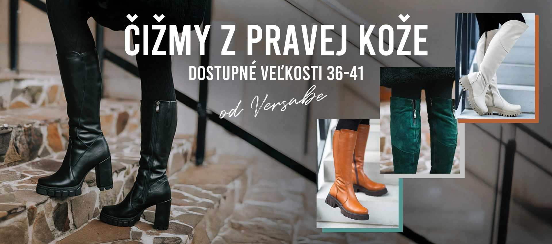 Čižmy z pravej kože