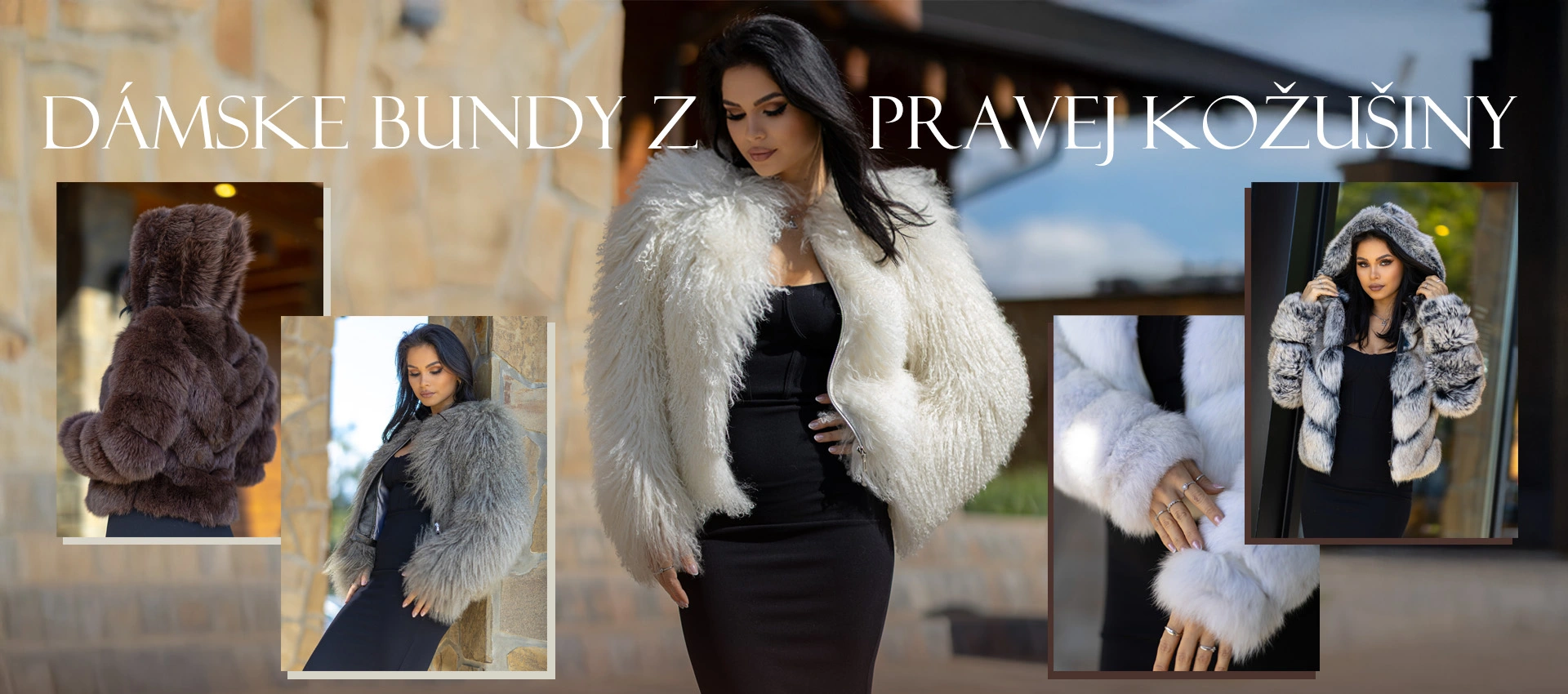 Kabaty a bundy z pravej kožušiny