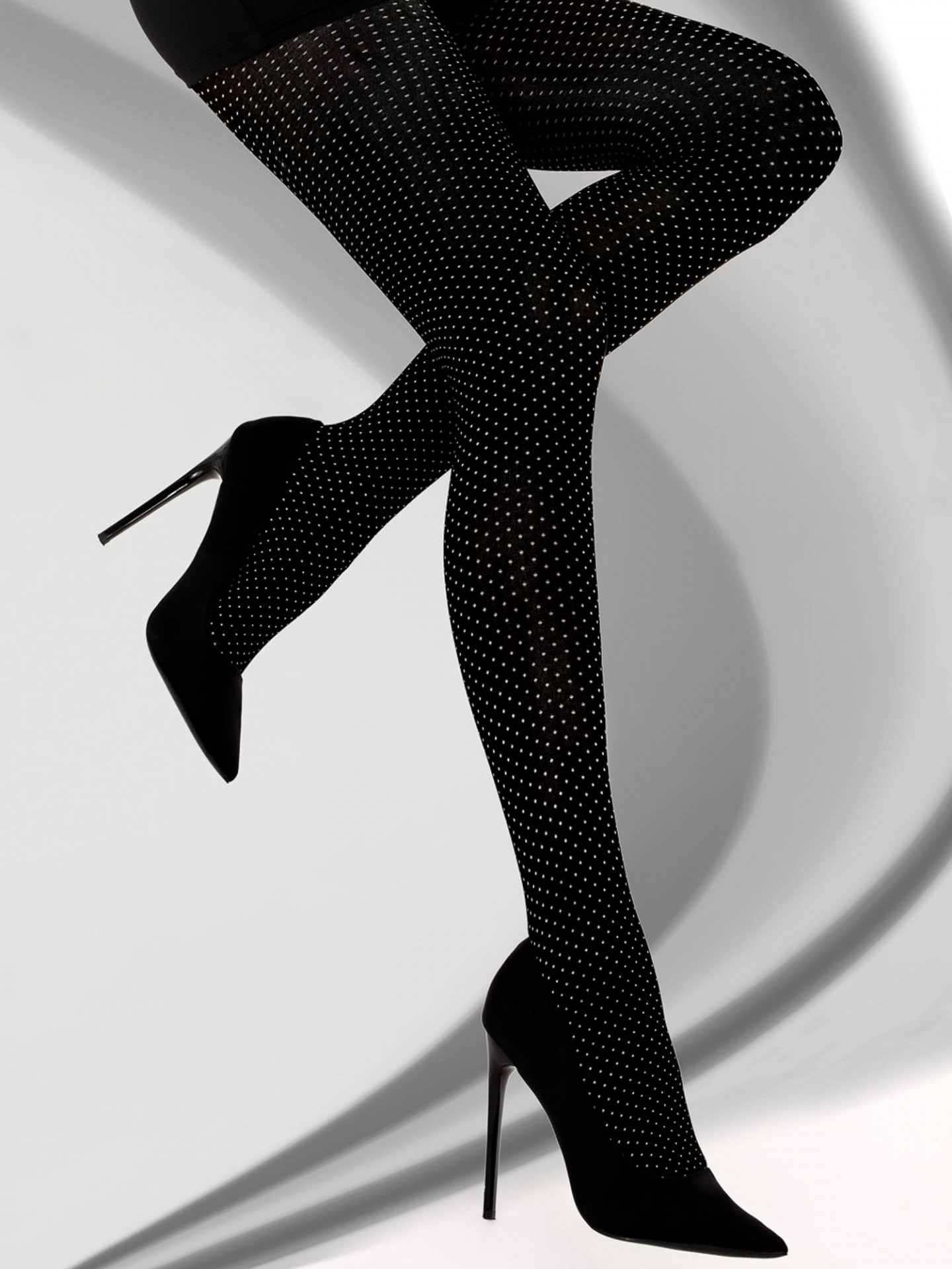 Samodržiacé, pančuchý, dámske, erotické, sexy, pohodlné, darček, sieťované, čierne, s jemnou čipkou