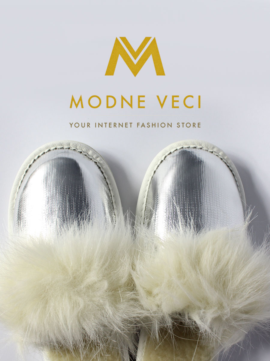 papuce, teple, oteplene, vianoce, darcek, zena, dáma, mama, babka, stara mama, zaujimave, strieborne, moderne, dámske, dievčenské papuče, strieborné, hladké, lesklé, veselé, zateplené kožušinkou, ovčou vlnou, ako darček pre sestru, mamu, na domáce nosenie