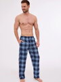 Pyžamové pánske károvane nohavice 691/52