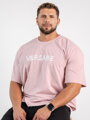 Pánske ružové oversize tričko VERSABE 