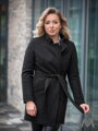 Winterjacke, Winterjacke, glänzende Jacke, Jacke mit Glanz, schwarze Jacke, schwarze Jacke, Jacke mit Fell, grüne Jacke, Militärjacke, Damenmantel, eleganter Mantel, hochwertiger Mantel, Geschenk, schwarz