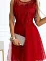 Spoločenské šaty CATHERINA 522-3 červené