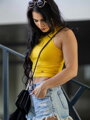 Letný dámsky VSB LOLLY croptop dark-yellow