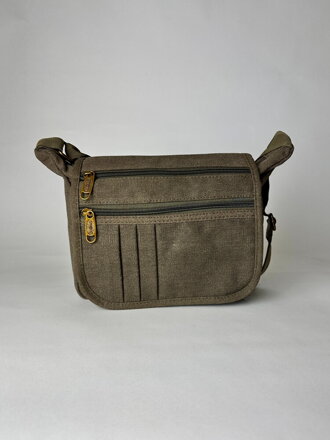 Pánska taška v army zelenej farbe