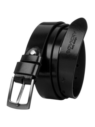 Pánsky opasok 2,6 cm ROVICKY black