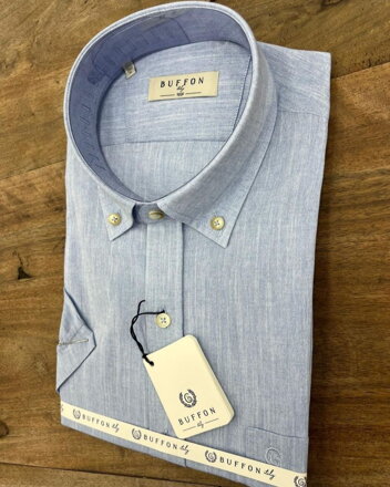 Elegantná pánska ľanová košeľa BUFFON jeans