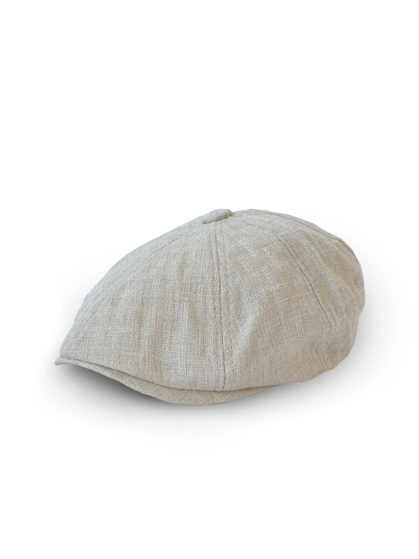 Krémová štýlová pánska bekovka 