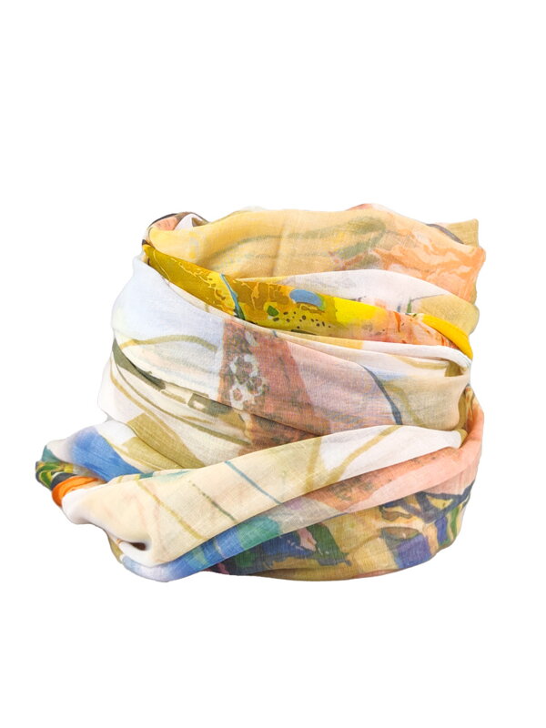 Dámska šatka v luxusnom farebnom prevedení 