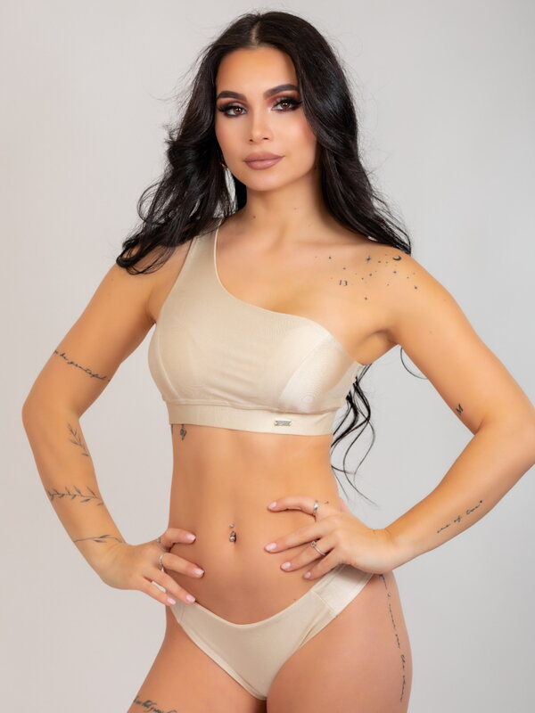 Dámske dvojdielne plavky VSB JULIE béžová 